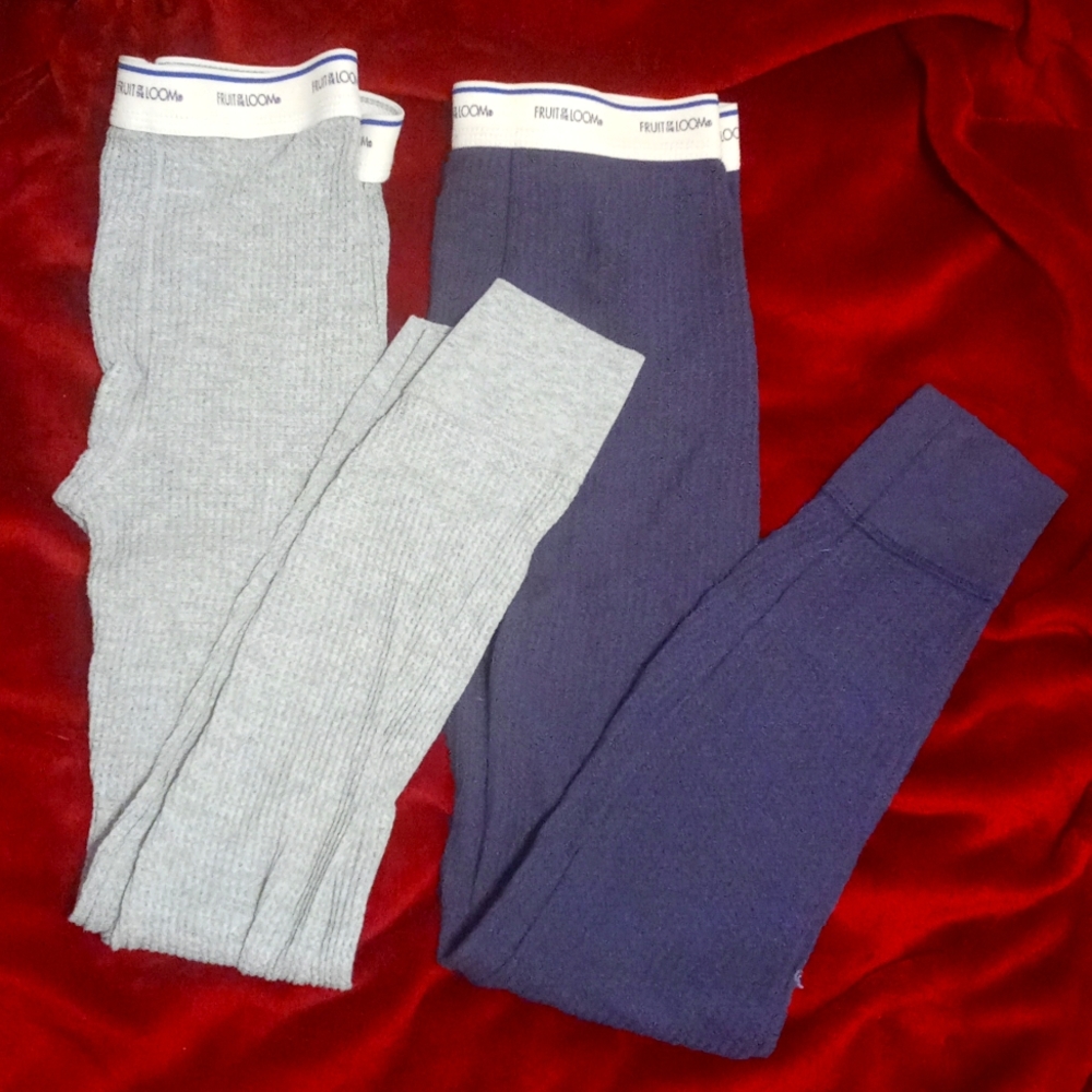 Fruit of the Loom thermal bottoms size 8